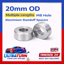 20mm OD x M8 Hole - Aluminium