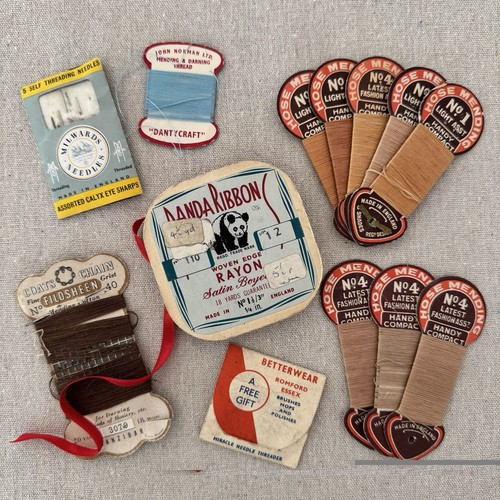 Vintage sewing haberdashery - sewing,