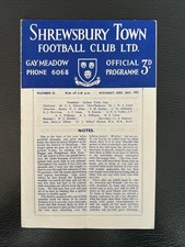 26.12.1955. Shrewsbury Town v