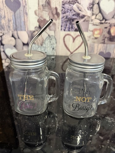 Mason drinking jar with - with, lid