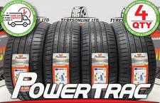 4 X 245 40 18 POWERTRAC 97W XL 245/40ZR18 BRAND NEW C & B RATED TYRES 2454018