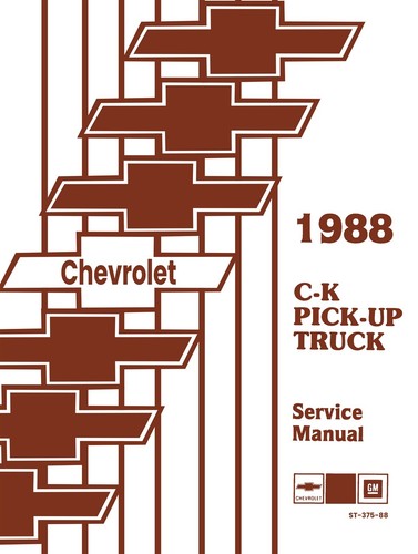 1988 chevy pick up - c-k, service