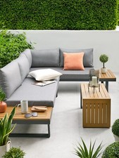 Rio Multi-Position Corner Set Durable Outdoor Dining Solution & Garden Furniture