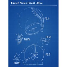 Shepard NASA Space Suit Helmet