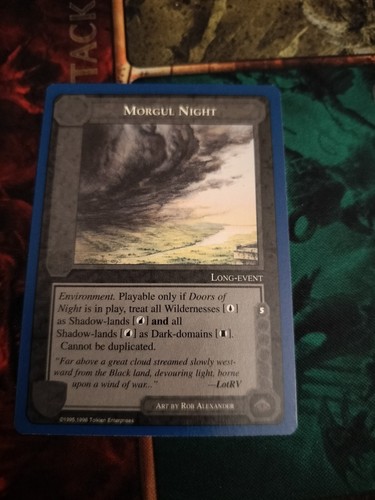 Middle earth ccg tcg - tcg:, morgul