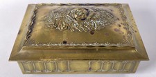 Vintage Brass Ornate Music Box