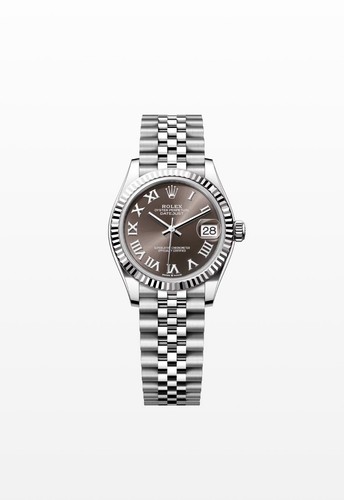 Ladies steel white gold - &,