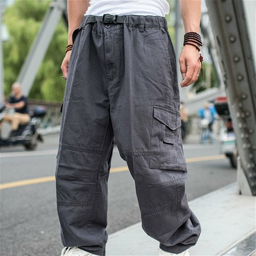 Men baggy pants loose - men,