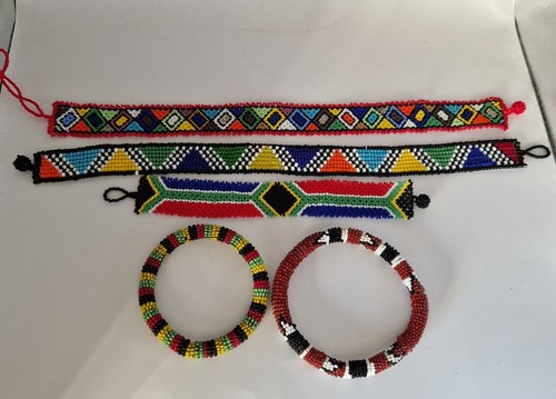 Vintage african tribal glass - vintage,