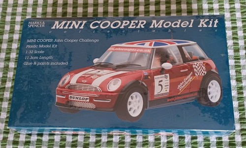 Mini cooper model kit - kit., 1:32