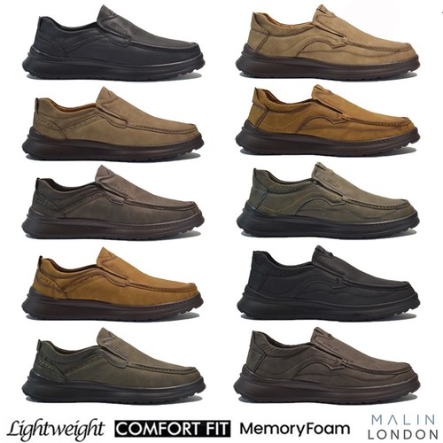 Mens comfort memory foam slip - comfort,