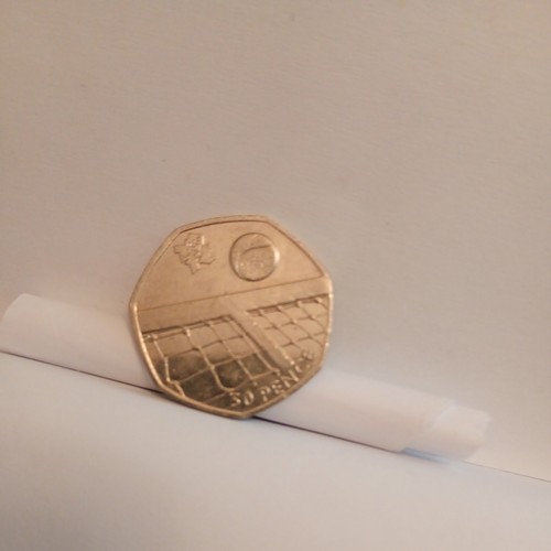 2011 tennis 50p - 2011, rare