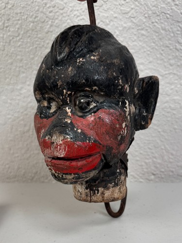 Antique ventriloquist carved - antique,