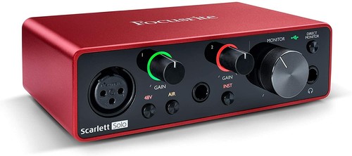 Focusrite scarlett 2i2 3rd - focusrite,
