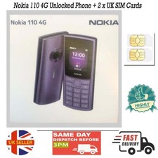 New Nokia 110 4G Unlocked