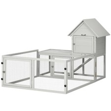PawHut 5FT Rabbit Hutch with