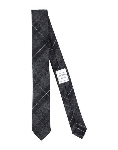 Thom browne check print tie - thom,