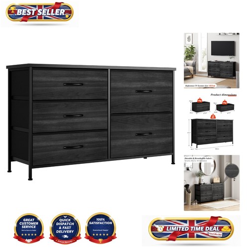 Elegant drawer dresser - 5-drawer,