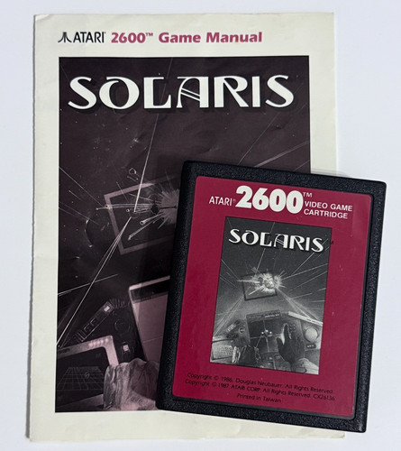 Solaris atari 2600 7800 - 2600, +