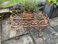 Wrought Iron Jardiniere Plant Container. Garden/Indoor Planter.