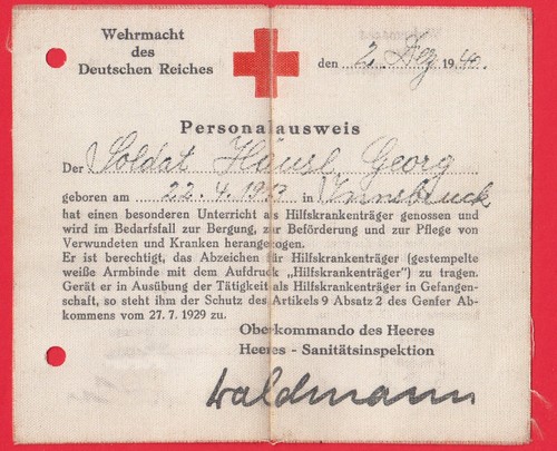 German red cross - cross, card