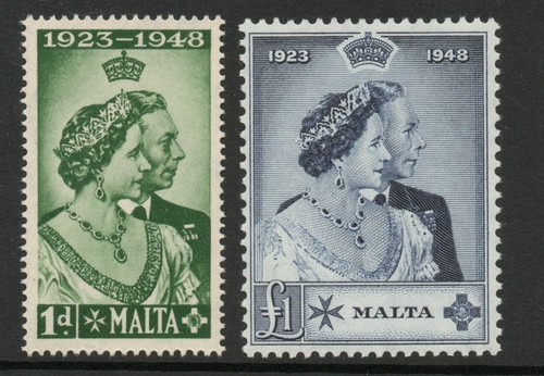 Malta 1948 royal silver - 1948,