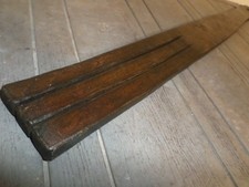 tawse/cane 3tail genuine leather huntly aberdeenshire rare old school tawse