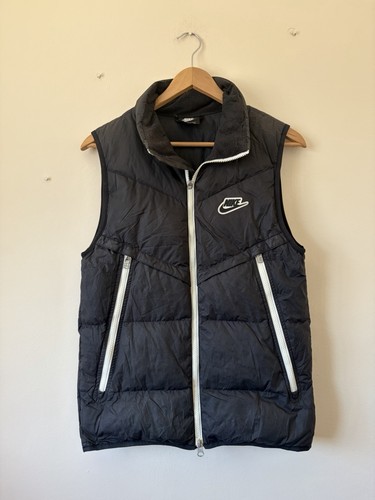 Nike black puffer gilet size - puffer,