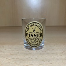 Shot glass clear - "i, got