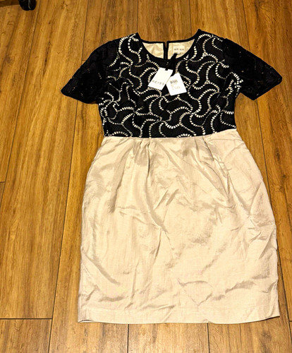 Reiss hana contrast lace top - lace,