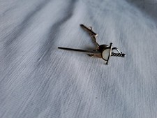 Sword Tie Pin With Safety