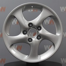 REFURBISHED 18" Porsche 996 911 Turbo Twist II Solid Spoke 996.362.136.01 (3)