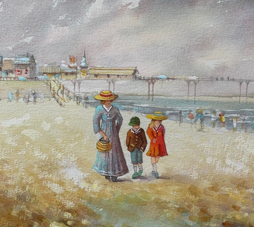 Contemporary figural seaside - figural,