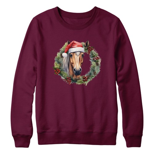 Horses head christmas - horses,