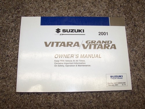 2001 suzuki vitara - 2001,