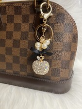 Crystal Apple Pearl Pendant