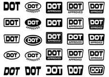 Pack of 6 DOT Motorcycle