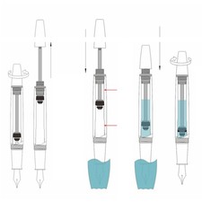Large Capacity Fountain Pen