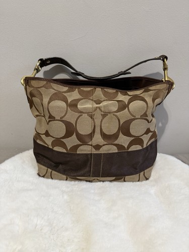 Coach signature canvas - coach, hobo
