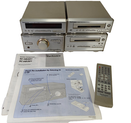 Technics hd501 mini stereo - hd501,