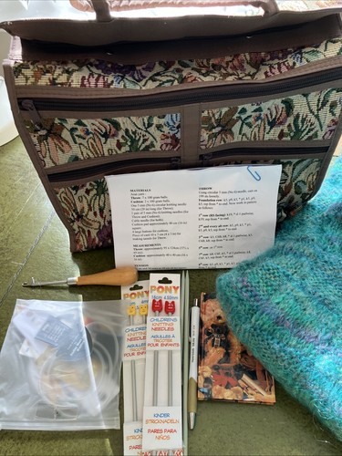 Knitting project incomplete - project,