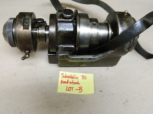 Schaublin model headstock - schaublin,