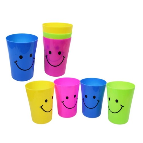 Kids fun smiley - fun, cups