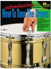 How To Tune The Drums Drum Kit Beginner Music Tutor Book CD Blues Jazz Rock:~;