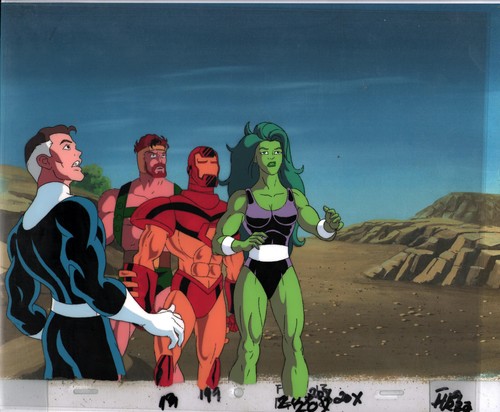 Production cel from - production, fantastic