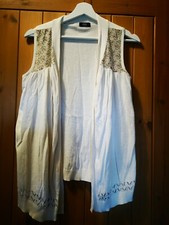 Ladies knitted vest F&F size