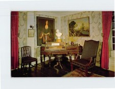 Postcard Parlor Scene with