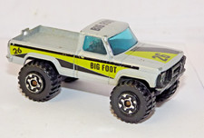 Matchbox Superfast Ford F 150 Big Foot pick up metallic silver