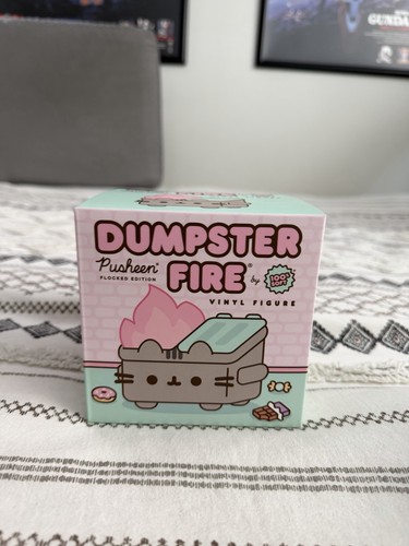 Dumpster fire pusheen - dumpster,