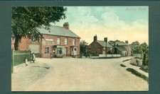 GEDNEY DYKE VILLAGE WITH SHOP & PUB,vintage postcard